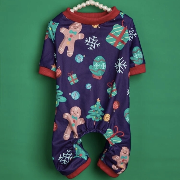 Doggo PJs (snowflake) - Picture 4 of 7